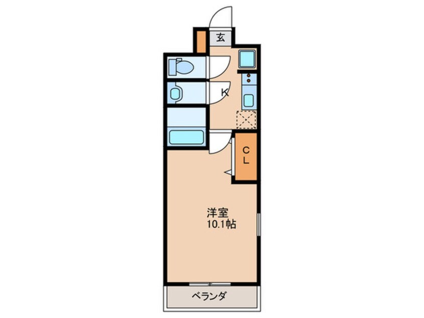 間取図 スプランデッィッド京橋EAST