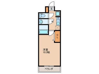 間取図 スプランデッィッド京橋EAST