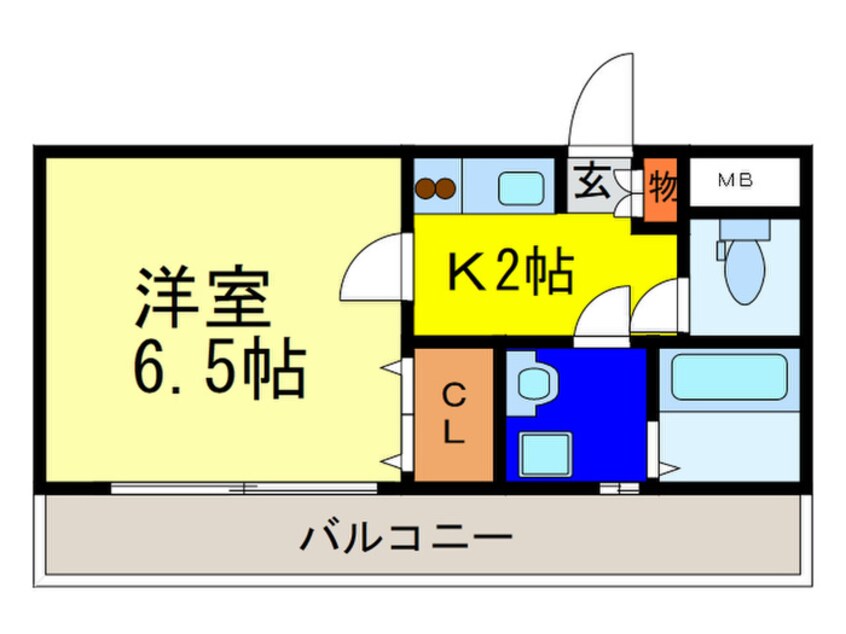 間取図 ＧＲＯＯＶＥ川西多田