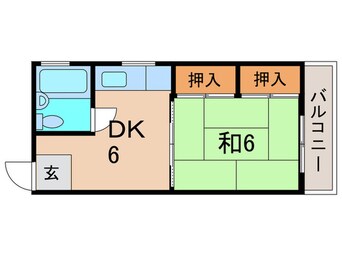間取図 伊丹ハイツ