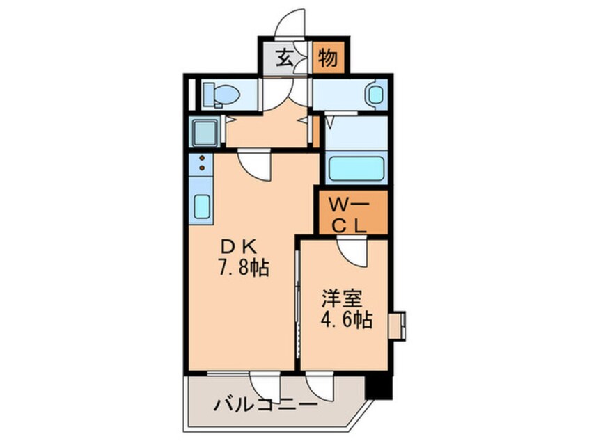 間取図 NORTH VILLAGE伍番館