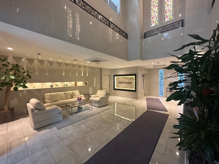 エントランス部分 NORTH VILLAGE伍番館