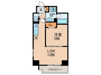 間取図 ノーブルスクエア新町