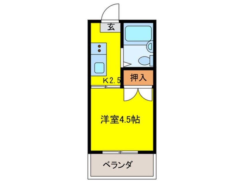 間取図 エールシティハイム中之町