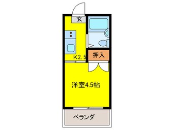 間取図 エールシティハイム中之町