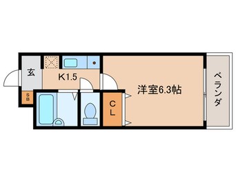 間取図 ｼｰｻｲﾄﾞSKYﾊｲﾂ
