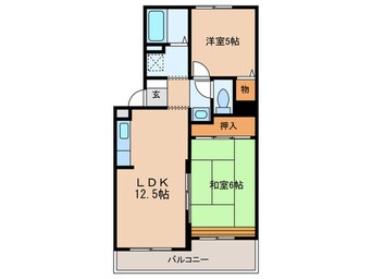 間取図 ヴァンベールしののめＡ棟