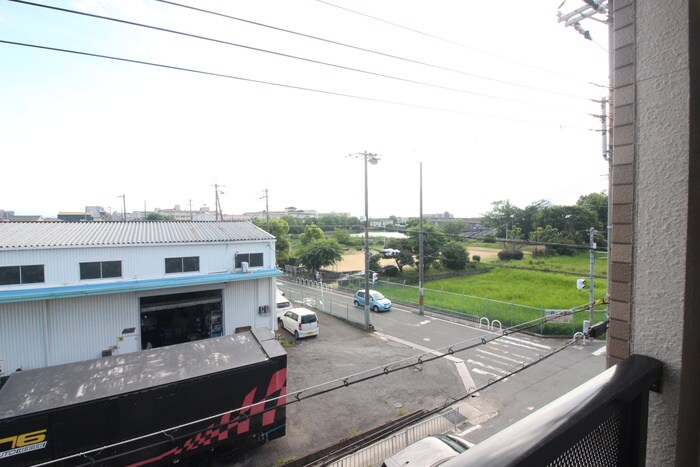 室内からの展望 マンションミカ