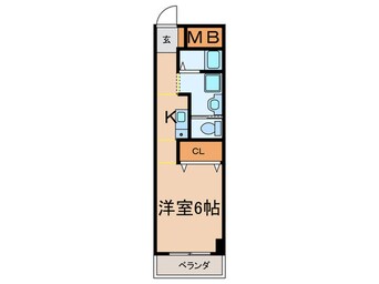 間取図 うはら甲子園口ビル