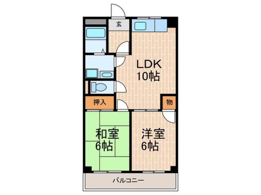 間取図 アングラ－ダム