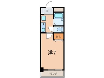 間取図 ジュネス夙川