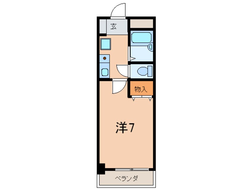 間取図 ジュネス夙川