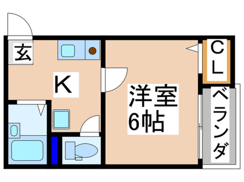 間取図 メゾンメテオ－ル