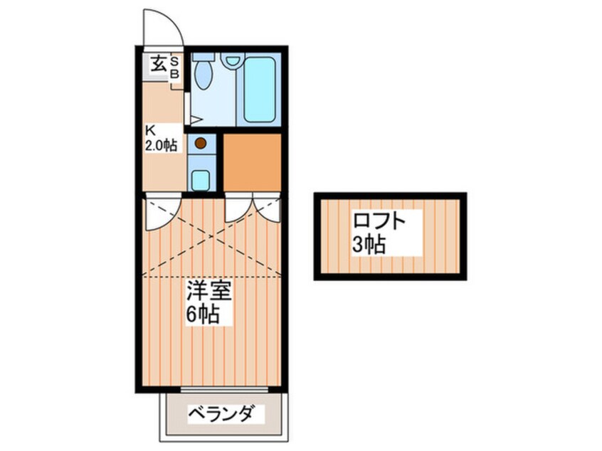 間取図 レオパレス寝屋川第５