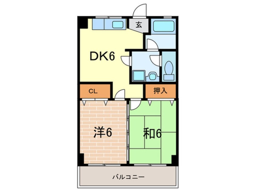 間取図 白井マンション