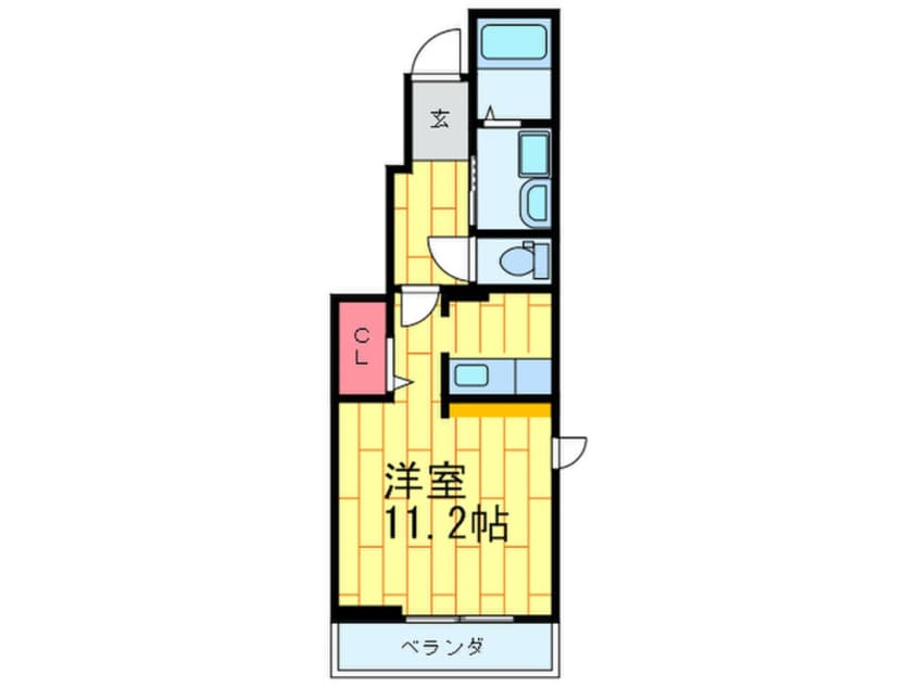 間取図 シャルマンコート