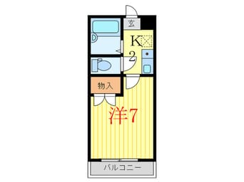 間取図 ドミ－ル黒門