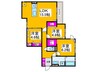 Gran Vievle北花田 3LDKの間取り