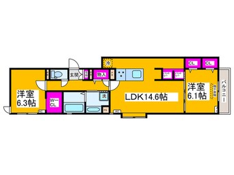 間取図 仮）Gran Vievle北花田