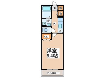 間取図 ウエスト　リヴィエ－ル