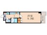 ア－トプラザ１２４ 1Kの間取り