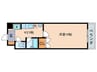 ア－トプラザ１２４ 1Kの間取り