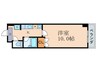 ア－トプラザ１２４ 1Kの間取り