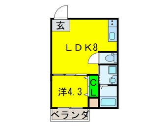 間取図 F maison AXIAⅧ