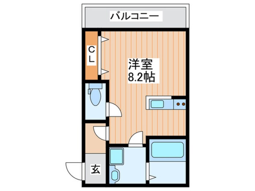 間取図 クライス横堤