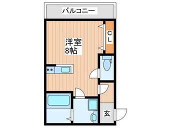 間取図 クライス横堤