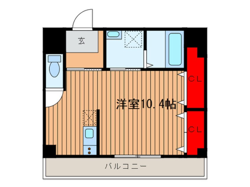 間取図 クライス横堤