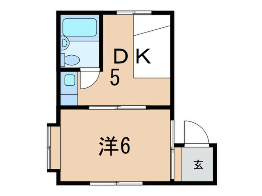 間取図 ピ－スフルマンション