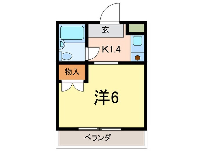 間取り図 アクティ甲南