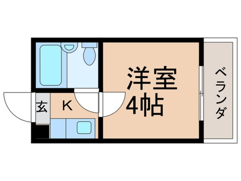 間取図 メゾン住吉大社