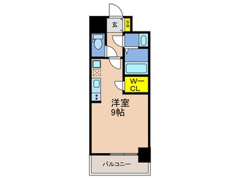 間取図 アプリーレ元町ウエスト