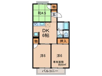 間取図 エスポワ－ルＴ