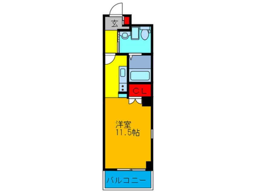 間取図 ザ　ブラック　フォート