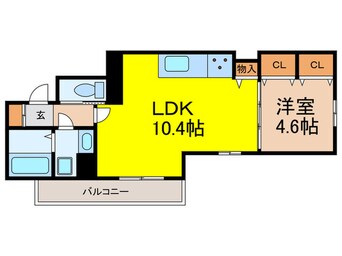 間取図 RハイツⅢ