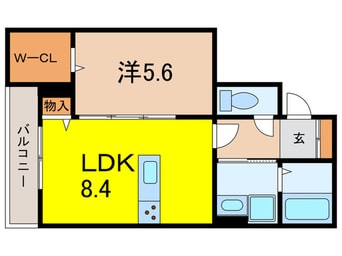 間取図 RハイツⅢ