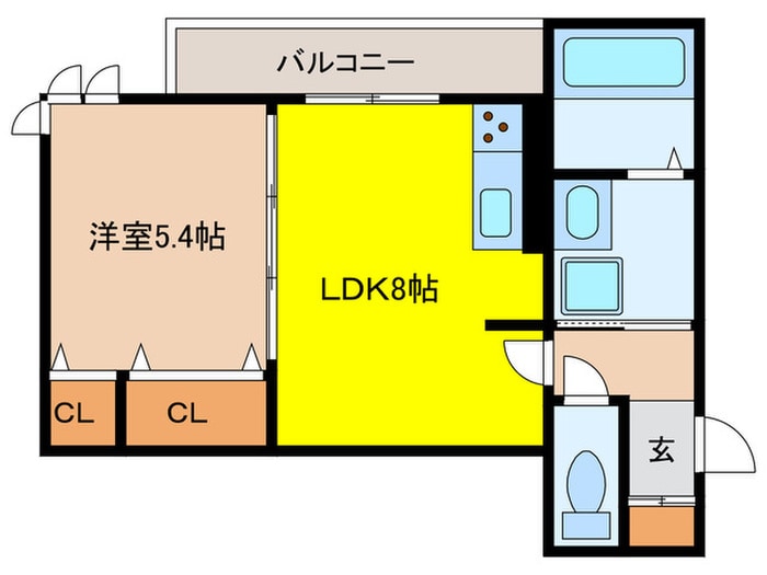 間取り図 RハイツⅢ
