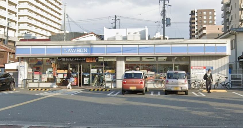 ローソン(コンビニ)まで450m RハイツⅢ