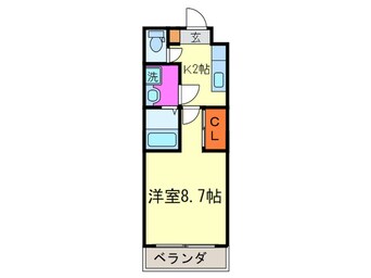 間取図 メゾン・アクティブ