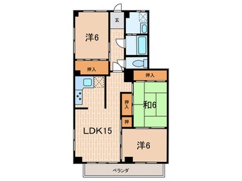 間取図 ドウェリング 北夙川