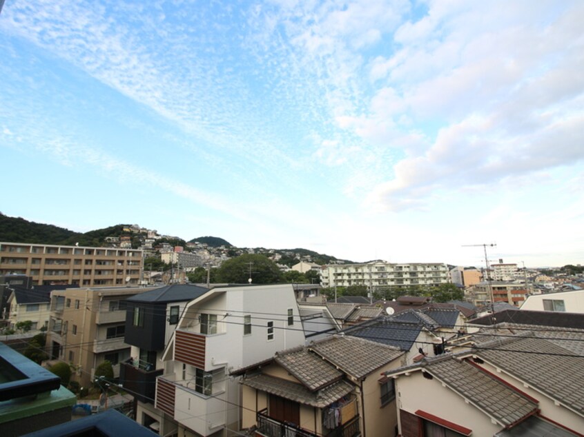 室内からの展望 ドウェリング 北夙川