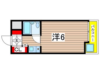 間取図 キューブ南武庫之荘Ⅲ