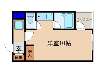 間取図 マリーブ１８４３