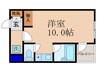 マリーブ１８４３ 1Rの間取り