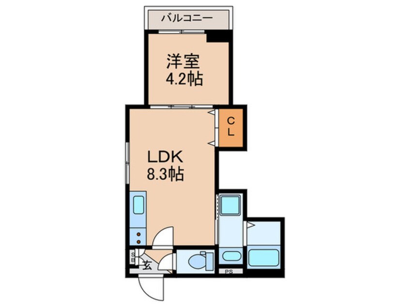 間取図 仮）ハーミッツ・セル下新庄