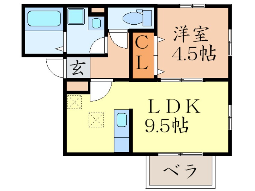 間取図 Ｅｘｃｅｌｌａ見野