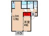 Ｅｘｃｅｌｌａ見野 1LDKの間取り